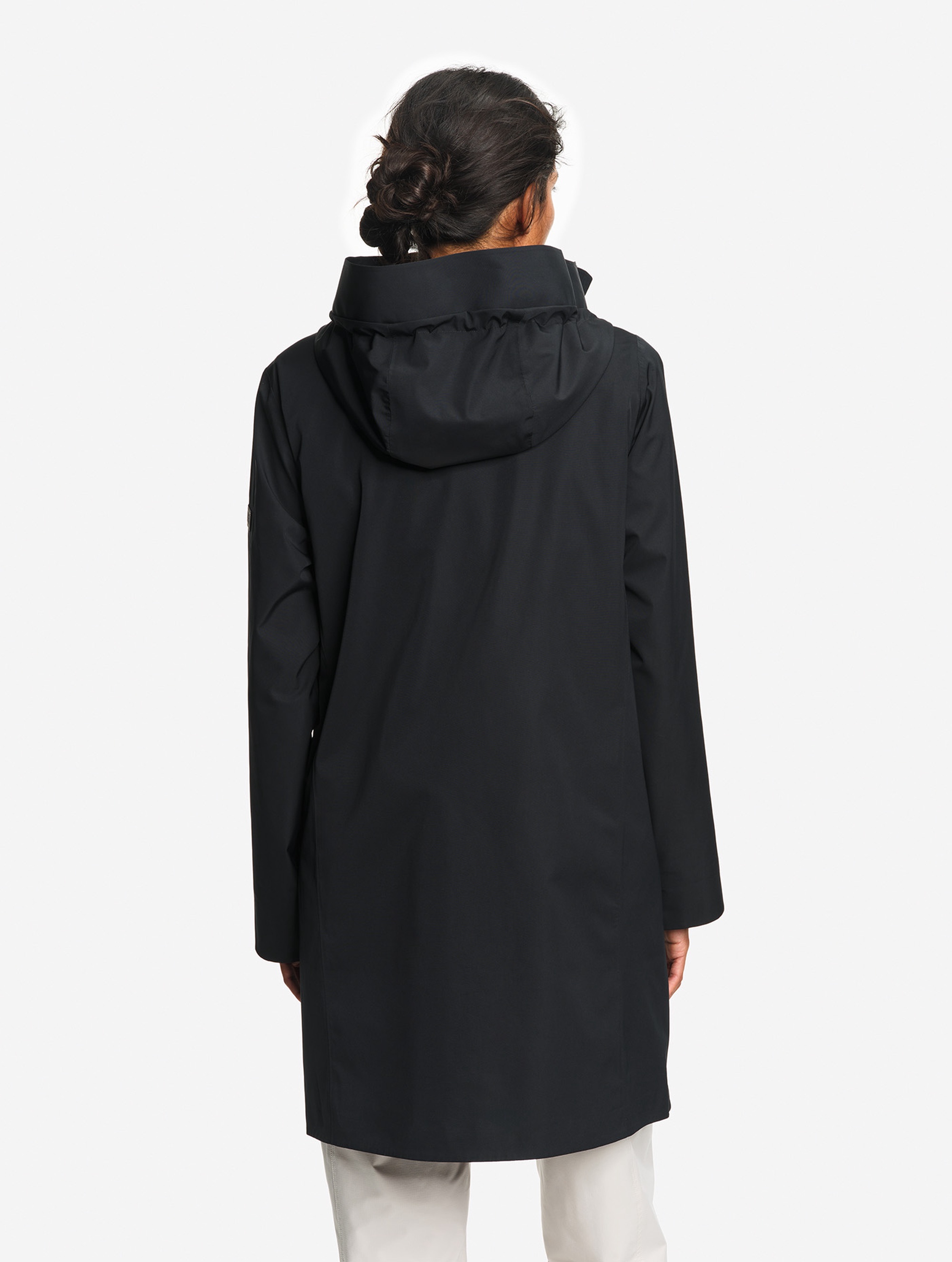 レディース 透湿防水 ロングフーデッドコート ZBFAI82 - AIGLE