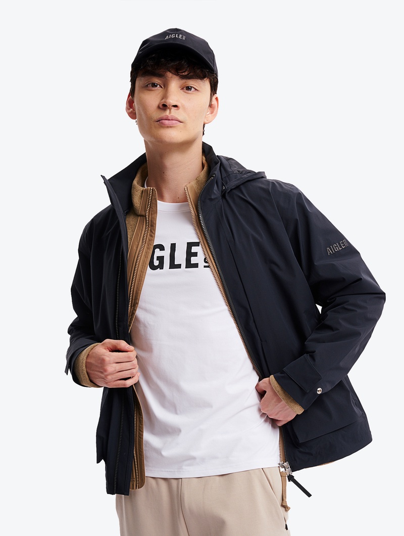 AIGLE ノーカラー中綿ジャンパー AIGLE｜エーグルのノーカラージャケット通販 - ZOZOTOWN