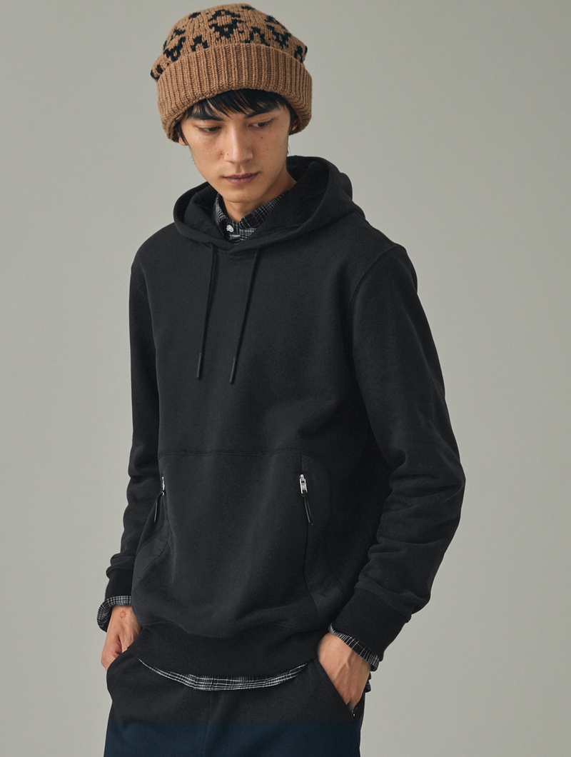 美品 AIGLE エーグル ロゴ パーカー フーディ ニット セーター ウール セール】 ロゴフーディ— （パーカー）｜AIGLE / エーグル