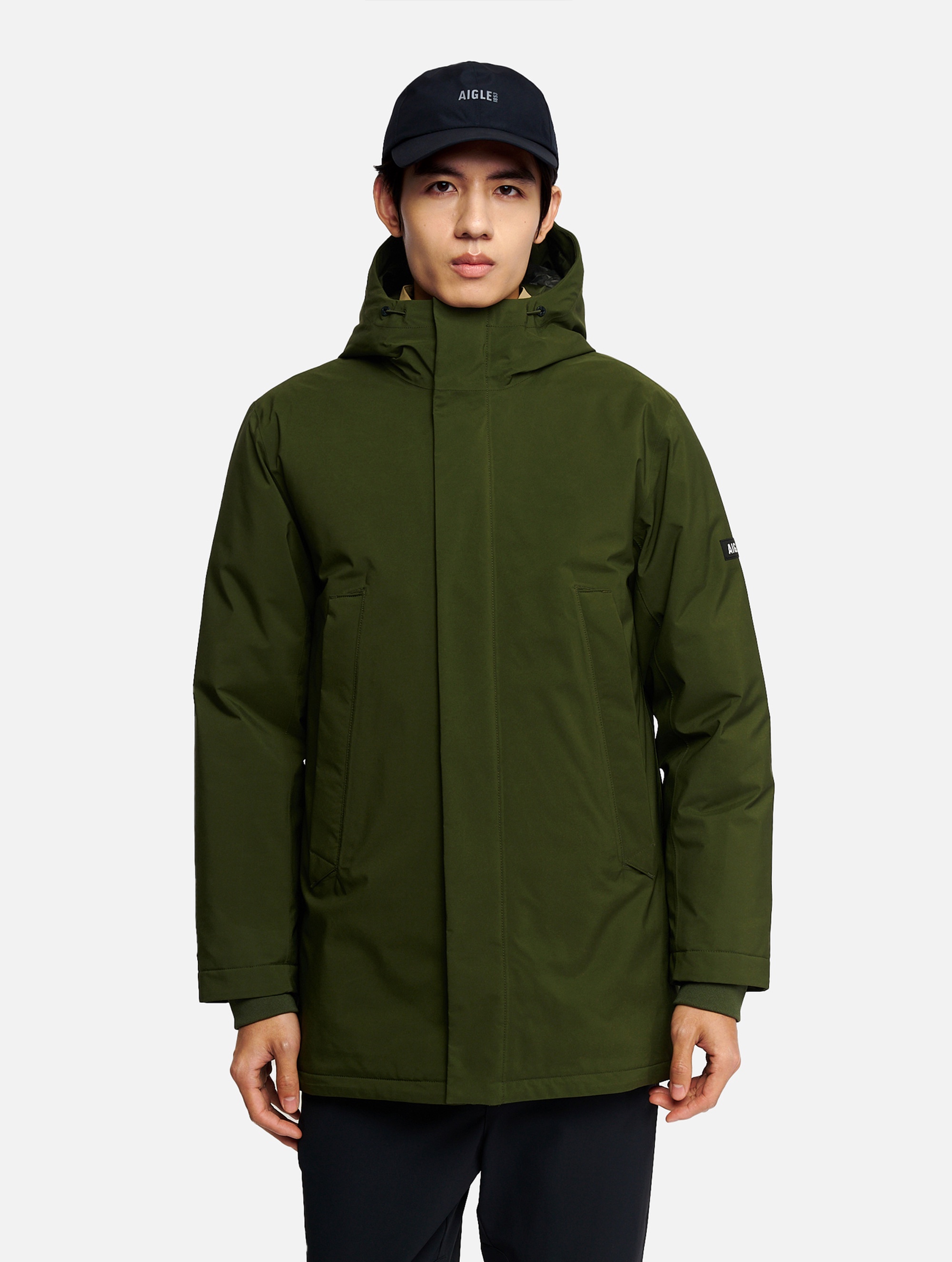 メンズ ゴアテックス 2レイヤー フィッシュテール ダウンジャケット RP