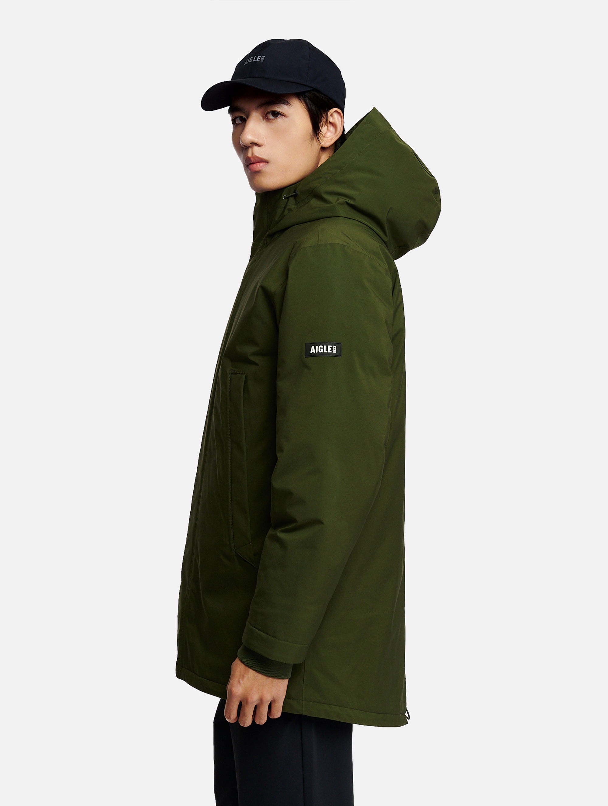 メンズ ゴアテックス 2レイヤー フィッシュテール ダウンジャケット RP