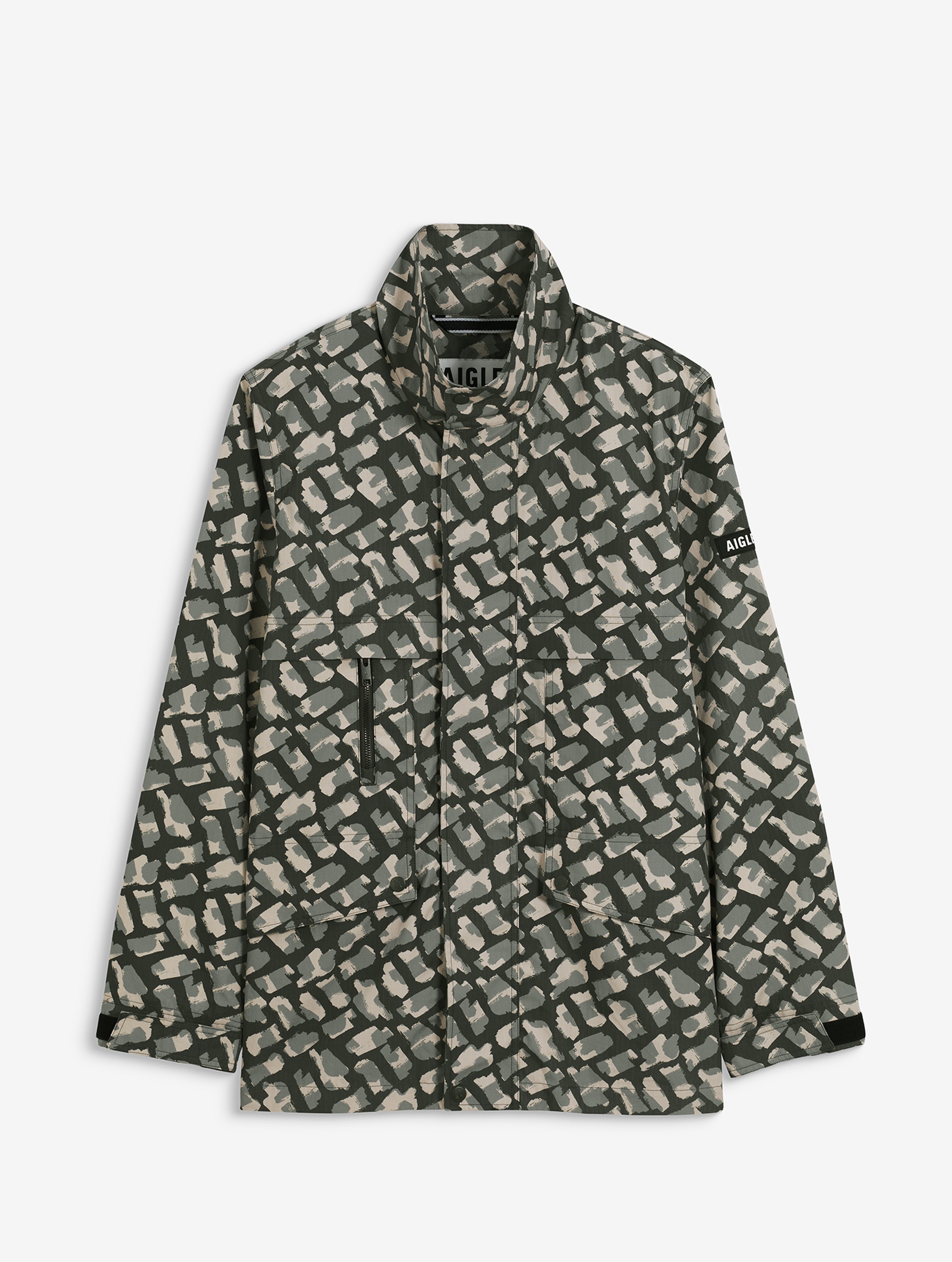 メンズ 撥水 カモフラージュ テックジャケット ZBHBT19 - AIGLE