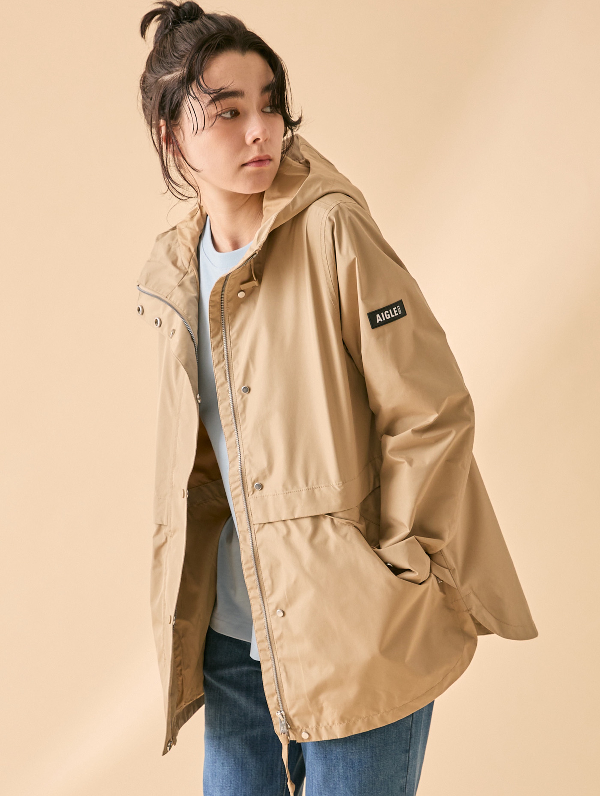 mayaaa　AIGLE ジャンパー　レディース レディース ゴアテックス 2レイヤー ジャケット RP OBFBU62 - AIGLE
